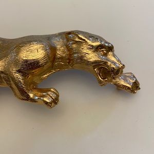 Kelly Wearstler Gold Tiger Belt Buckle